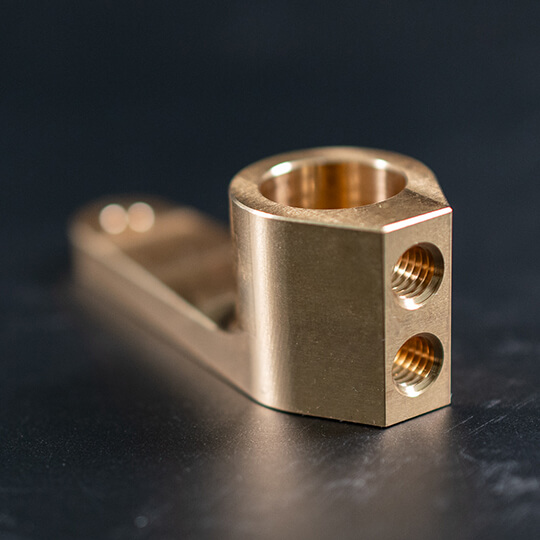 Frästeile Messing
