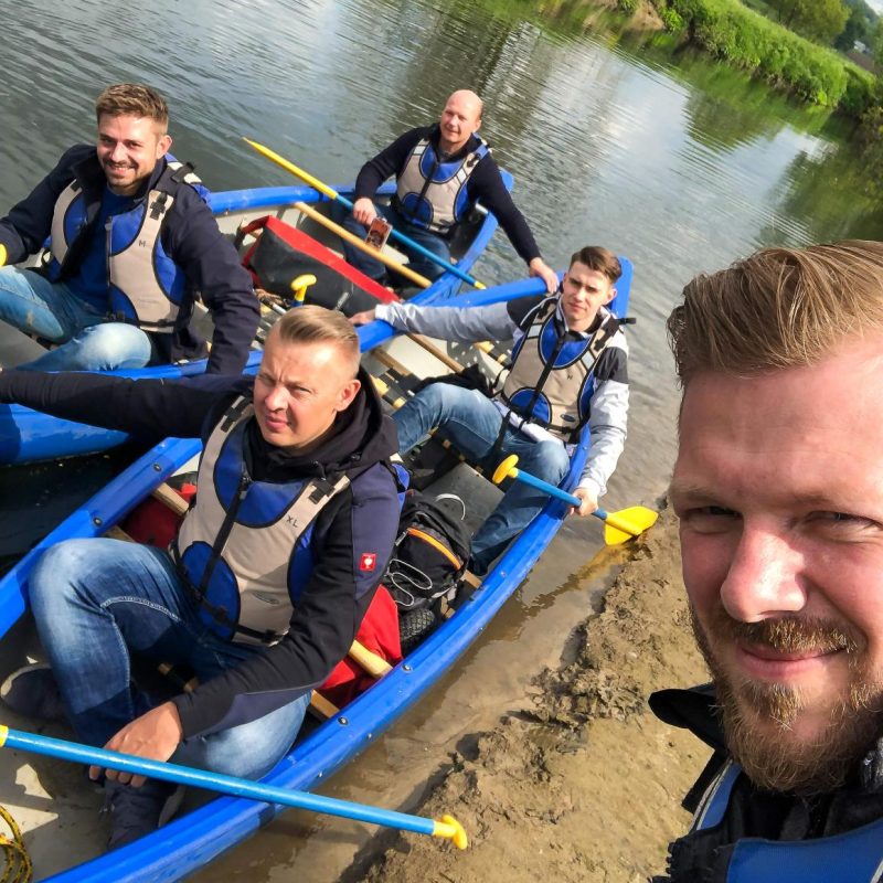 Teamevent Kanufahrt